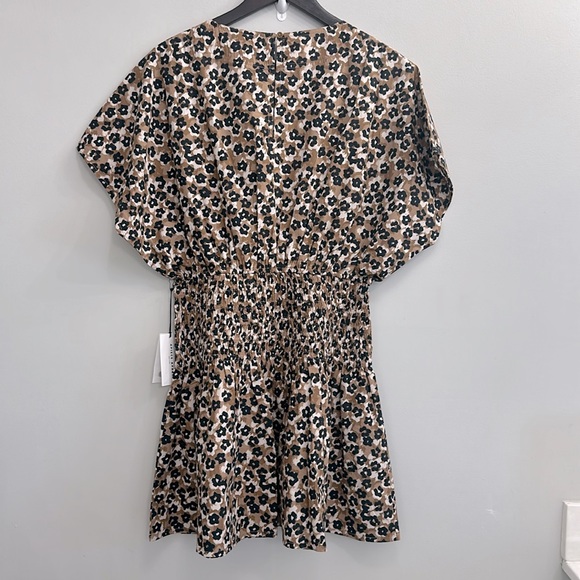 APIECE APART MANA MINI DRESS - LEOPARD BOUQUET - Picture 9 of 9